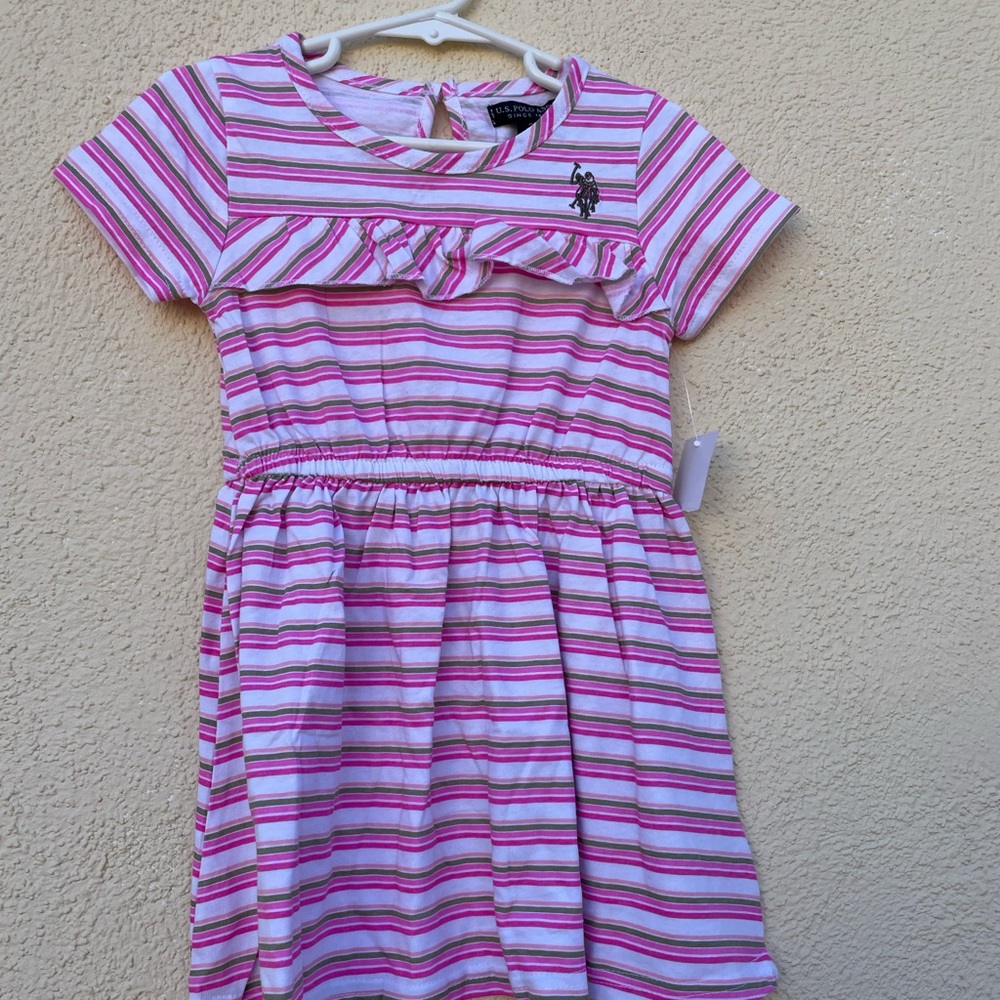 Us. Polo Assn. Girls Dress Color Pink
